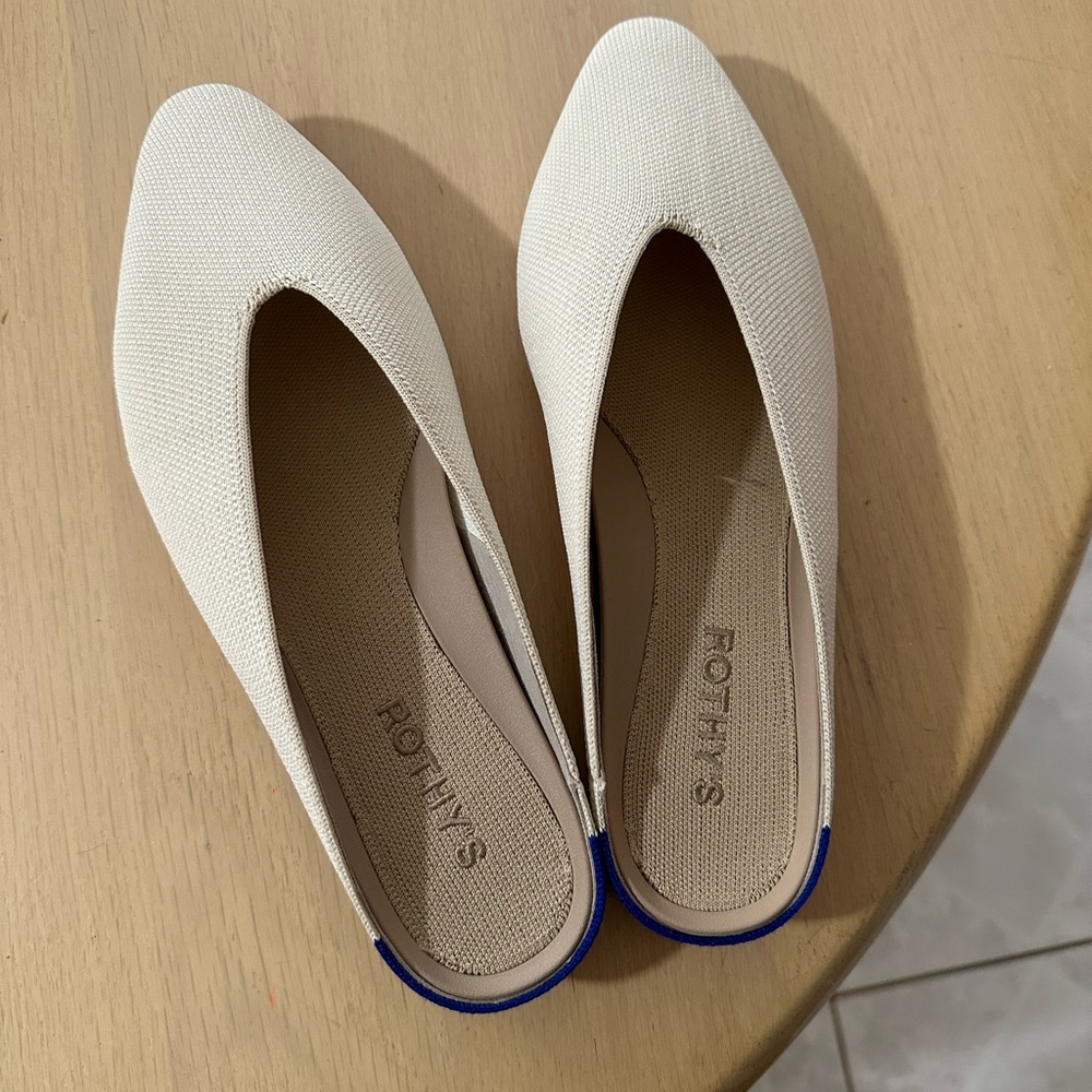 Rothy's Women's Cream Flats